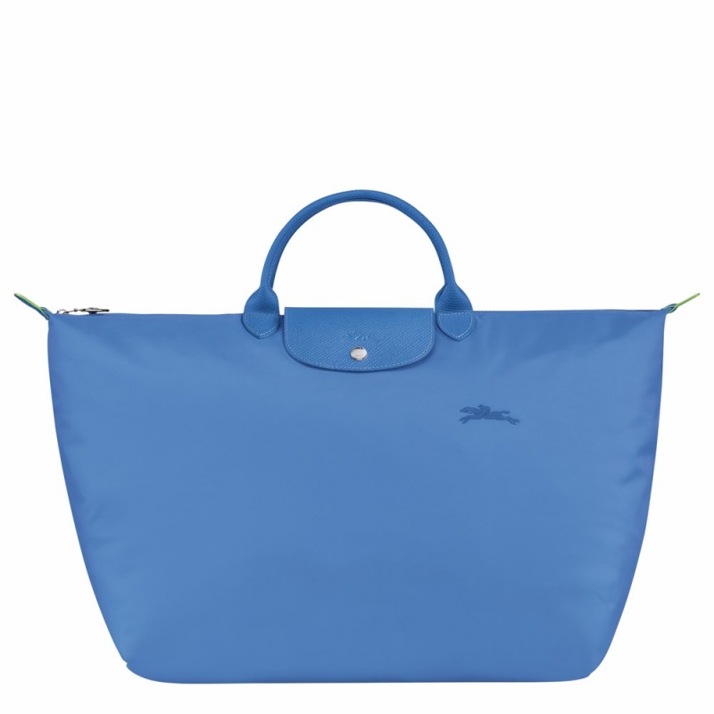 Blue Longchamp Le Pliage S Men's Travel Bags